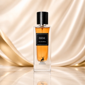 Parfum Arăbesc Alhambra Ébène Maison Alhambra 90 ml, Apă de Parfum Bărbați, Aromă Lemnos Aromată, Profil Ambrat Vanilat - Img 2