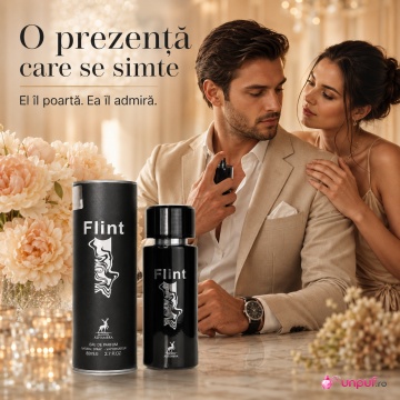 Parfum Arăbesc Alhambra Flint Maison Alhambra 80 ml, Apă de Parfum Unisex, Damă și Bărbat, Aromă Fresh Lemnoasă, Inspirat Paco Rabanne - Img 5