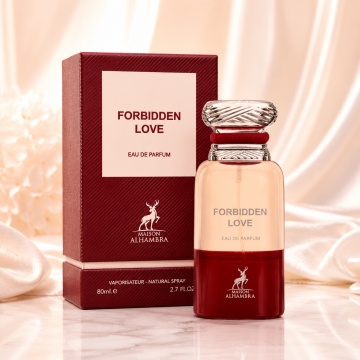 Parfum Arăbesc Alhambra Forbidden Love Maison Alhambra 80 ml, Apă de Parfum Unisex, Damă și Bărbat, Aromă Oriental Modernă, Inspirat Lost Cherry