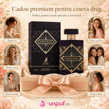 Parfum Arăbesc Alhambra Infini Rose Maison Alhambra 100 ml, Apă de Parfum Unisex, Damă și Bărbat, Aromă Floral Orientală, Inspirat Atomic Rose - Img 7
