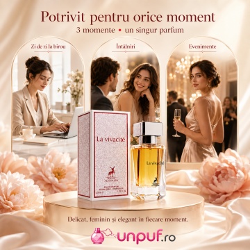 Parfum Arăbesc Alhambra La Vivacite 30 ml, Apă de Parfum Damă, Maison Alhambra, Inspirat La Vie est Belle en Rose, Aromă Oriental Modernă Floral Fructată cu Note Fructate, Bergamotă, Condimente, Iasomie, Trandafir, Note Lemnoase, Cedru, Ambră, Mosc și Van - Img 6
