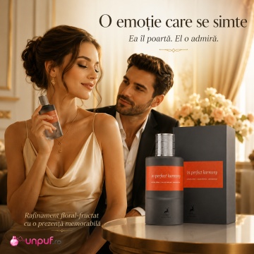 Parfum Arăbesc Alhambra Perfect Harmony Maison Alhambra 100 ml, Apă de Parfum Unisex, Damă și Bărbat, Aromă Floral Fructată, Inspirat Hibiscus Mahajad - Img 5