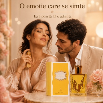Parfum Arăbesc Alhambra Sugar Me Creme Brulee Maison Alhambra 100 ml, Apă de Parfum Damă, Aromă Gurmand Dulce, Inspirat Escapade Gourmande - Img 5