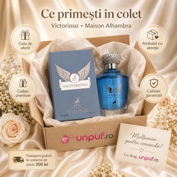 Parfum Arăbesc Alhambra Victorioso Maison Alhambra 100 ml, Apă de Parfum Bărbați, Aromă Oriental Modernă Fresh, Inspirat Invictus - Img 4