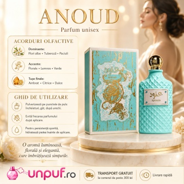 Parfum Arăbesc Anoud Ard Al Zaafaran 100 ml, Apă de Parfum Unisex Damă și Bărbat, Aromă Oriental Florală Inspirată de Olimpea - Img 9