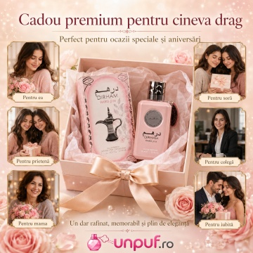 Parfum Arăbesc Ard Al Zaafaran Dirham Wardi 100 ml, Apă de Parfum Damă, Inspirat La Vie Est Belle L'Absolu, Aromă Oriental Arabescă Floral Pudrată cu Bergamotă, Șofran, Trandafir, Oud, Mosc, Ambră și Vanilie - Img 7