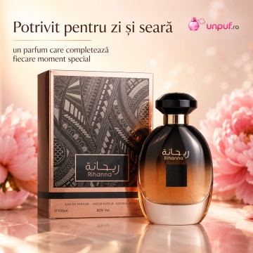Parfum Arăbesc Ard Al Zaafaran Rihanna 100 ml, Apă de Parfum Unisex, Damă și Bărbat, Inspirat Love Don't Be Shy, Aromă Oriental Arabescă Dulce Florală cu Bergamotă, Șofran, Iasomie, Trandafir, Oud, Ambră, Mosc și Vanilie - Img 7