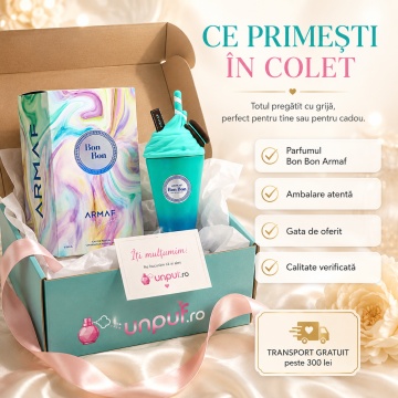 Parfum Arăbesc Armaf Bon Bon 100 ml, Apă de Parfum Unisex Damă și Bărbat, Aromă Fresh Dulce, Candy, Florală și Fructată - Img 4