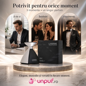 Parfum Arăbesc Armaf L Homme Parfum Intense 100 ml, Apă de Parfum Unisex Damă și Bărbat, Aromă Elegantă Aromatic Lemnoasă Inspirată de Dior Homme Intense - Img 6