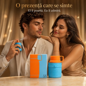 Parfum Arăbesc Armaf Odyssey Mandarin Sky 60 ml, Apă de Parfum Bărbat, Aromă Citrus Gurmand Aromatică, Dulce, Citrică și Masculină, Inspirată de Scandal Pour Homme - Img 5