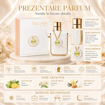 Parfum Arăbesc Armaf Tag Her 100 ml, Apă de Parfum Damă, Aromă Floral Fructată, Delicată, Luminoasă și Feminină, Inspirată de Euphoria - Img 3