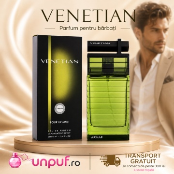Parfum Arăbesc Armaf Venetian Pour Homme 100 ml, Apă de Parfum Bărbat, Aromă Aromatic Lemnoasă, Fresh, Masculină și Elegantă, Inspirată de Villero Acqua Delle Langhe - Img 10