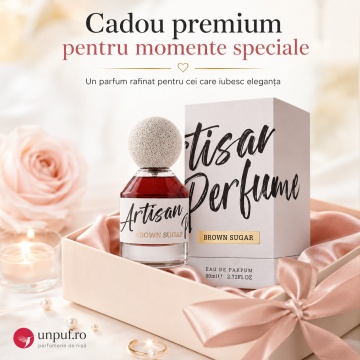 Parfum Arăbesc Artisan Perfumery Brown Sugar Fragrance World 80 ml, Apă de Parfum Unisex, Damă și Bărbat, Aromă Gurmand Dulce cu Caramel, Fructe Dulci, Zahăr, Praline, Flori Albe, Tonka, Ambră, Mosc și Vanilie - Img 7
