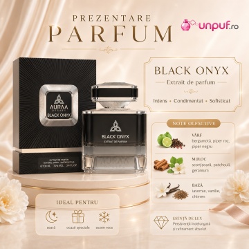 Parfum Arabesc Auraa Desire Black Onyx Extrait De Parfum 100 Ml - Img 3