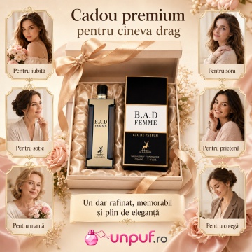 Parfum Arăbesc B.A.D. Femme Maison Alhambra 100 ml, Apă de Parfum Damă, Oriental Floral - Img 5