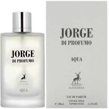 Parfum Arăbesc Bărbat Jorge Di Profumo Aqua Maison Alhambra 100 ml, Apă de Parfum, Inspirat de Acqua di Gio Giorgio Armani, Aromă Aromatic Acvatică cu Bergamotă, Lămâie, Lime, Mandarină, Portocală, Neroli, Note Marine, Lavandă, Iasomie, Cedru, Mosc Alb, L - Img 11