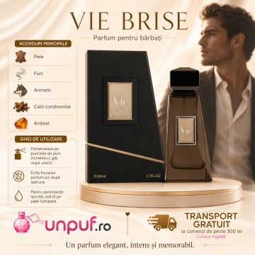 Parfum Arăbesc Bărbat Vie Brise French Avenue 80 ml, Apă de Parfum, Inspirat de Onekh Bvlgari, Aromă Intensă cu Piele, Fum, Acord Animalic, Note Cald Condimentate, Citrice, Lavandă, Lemn de Cedru, Ambră și Mosc - Img 9