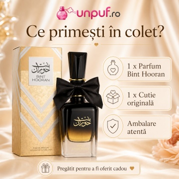 Parfum Arăbesc Bint Hooran Ard Al Zaafaran 100 ml, Apă de Parfum Damă, Aromă Oriental Arăbească Inspirată de Good Girl - Img 4