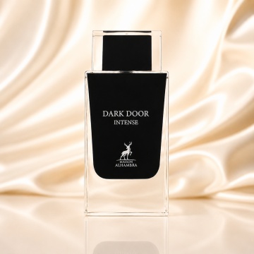 Parfum Arăbesc Dark Door Intense Maison Alhambra 100 ml, Apă de Parfum Bărbați, Inspirat Dior Homme Intense, Aromă Lemnos Floral Mosc cu Lavandă, Stânjenel, Ambrette, Pară, Cedru și Vetiver - Img 2