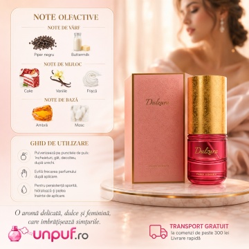 Parfum Arăbesc Dulzura 100 ml Paris Corner, Apă de Parfum Unisex Damă și Bărbat, Aromă Gurmand Fructată, Dulce, Cremoasă, Vanilată, Elegantă și Rafinată, Inspirată de Deserturi Fine - Img 9