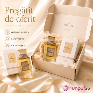 Parfum Arăbesc El Dorado Extract de Parfum 100 ml, Extrait de Parfum Bărbați, French Avenue, Inspirat Ganymede, Aromă Lemnos Ambrată Opulentă cu Bergamotă, Condimente Aurii, Șofran, Rășini, Lemn de Santal, Trandafir, Oud, Ambră, Piele și Vanilie - Img 4