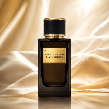 Parfum Arăbesc Emper Velvet Collection Black Insenso 100 ml, Apă de Parfum Unisex, Damă și Bărbat, Inspirat Velvet Incenso, Aromă Oriental Tămâioasă cu Piper Negru, Rășină Elemi, Tămâie, Turmeric, Benzoină, Paciuli, Lemn de Agar Oud, Cașmeran, Vanilie, Am - Img 2