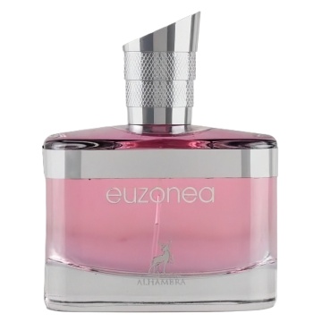 Parfum Arăbesc Euzonea Maison Alhambra 100 ml, Apă de Parfum Damă, Inspirat Euphoria Calvin Klein, Aromă Oriental Florală Ambrată cu Rodie, Persimon, Note Verzi, Violetă, Floare de Lotus, Orhidee Neagră, Frișcă, Ambră și Lemn de Mahon - Img 12