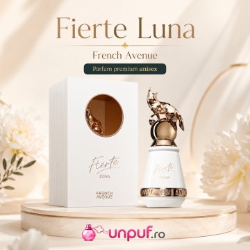 Parfum Arăbesc Fierte Luna French Avenue 80 ml, Apă de Parfum Unisex, Damă și Bărbat, Inspirat Naxos Xerjoff, Aromă Aromatic Orientală Dulce și Elegantă cu Miere, Vanilie, Lavandă, Tutun, Citrice, Scorțișoară, Flori Albe, Lemn de Cedru, Ambră și Mosc - Img 3