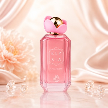 Parfum Arăbesc Fragrance World Elysia Vanilla Sugar 100 ml, Apă de Parfum Damă, Aromă Gurmand Dulce cu Caramel, Fructe Dulci, Zahăr, Praline, Flori Albe, Note Cremoase, Tonka, Ambră, Mosc și Vanilie - Img 2