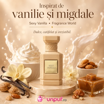 Parfum Arăbesc Fragrance World Sexy Vanilla Eau De Parfum 150 Ml - Img 8