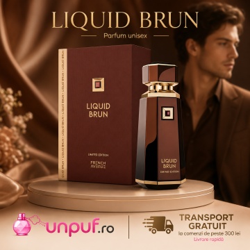 Parfum Arăbesc French Avenue Liquid Brun Limited Edition 150 ml, Extract de Parfum Unisex, Aromatic Oriental - Img 9