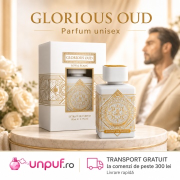 Parfum Arăbesc Glorious Oud Royal Blanc French Avenue 80 ml, Extract de Parfum Unisex, Damă și Bărbat, Inspirat Musk Therapy, Aromă Oriental Lemnoasă cu White Oud, Bergamotă, Condimente, Șofran, Trandafir, Lemn Cald, Note Rășinoase, Oud, Patchouli, Ambră - Img 10