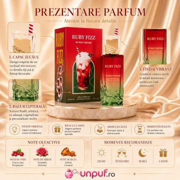 Parfum Arăbesc Gulf Orchid Ruby Fizz Eau De Parfum 100 Ml - Img 3