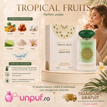 Parfum Arăbesc Gulf Orchid Tropical Fruits Eau De Parfum 60 Ml - Img 9