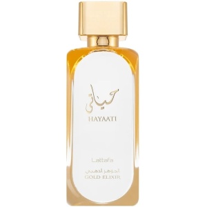 Parfum Arăbesc Hayaati Gold Elixir Lattafa 100 ml, Apă de Parfum Unisex, Aromă Oriental Vanilată cu Anason, Lemn de Santal, Ylang-Ylang, Cedru, Note Pudrate, Ambră și Vanilie - Img 12