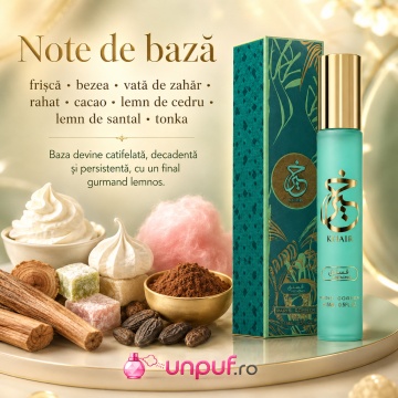 Parfum Arăbesc Khair Pistachio Paris Corner 15 ml, Apă de Parfum Unisex Damă și Bărbat, Aromă Gurmandă cu Nuci, Fistic, Bergamotă, Cardamom, Praline, Cremă, Flori Albe, Tonka, Mosc și Vanilie, Inspirată de Yum Pistachio Gelatto Kayali - Img 7
