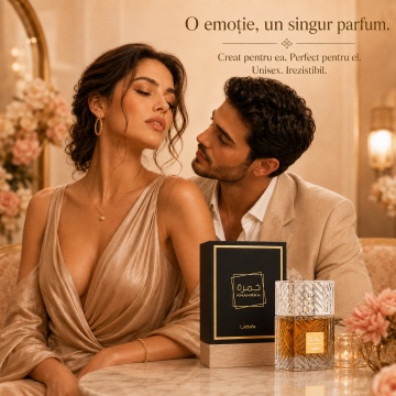 Parfum Arăbesc Khamrah Lattafa 100 ml, Apă de Parfum Unisex Damă și Bărbat - Img 5