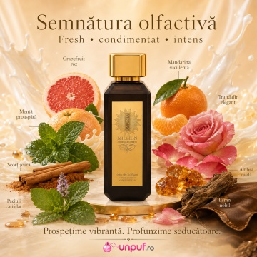 Parfum Arăbesc La Uno Million Le Parfum Fragrance World 100 ml, Apă de Parfum Bărbați, Aromă Pielărie Condimentată, Inspirat 1 Million Parfum Rabanne - Img 9