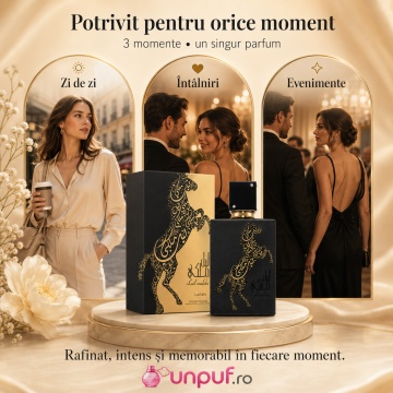 Parfum Arăbesc Lail Maleki Lattafa 100 ml, Apă de Parfum Unisex Damă și Bărbat, Aromă Oriental Floral Fructată cu Fructe, Citrice, Condimente, Miere, Iasomie, Gardenie, Orhidee, Santal, Mosc, Caramel și Ambră - Img 6