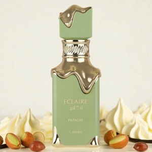 Parfum Arabesc Lattafa Eclaire Pistache EDP 100 ml, Unisex, Damă și Bărbat, Dulce, Cremos și Gurmand - Img 11
