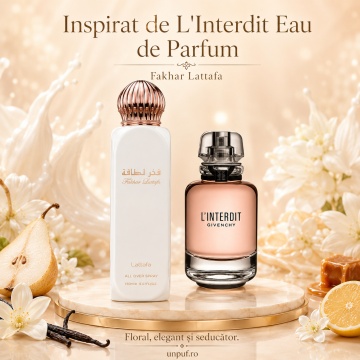 Parfum Arăbesc Lattafa Fakhar Women All Over Spray 150 ml, Spray Parfumat Damă, Aromă Florală cu Bergamotă, Crin, Rodie și Vanilie - Img 8