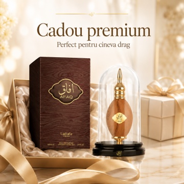 Parfum Arăbesc Lattafa Pride Afaq EDP 100 ml Bărbat, Aromă Orientală cu Coacăze Negre, Pară, Iasomie, Tuberoză, Cashmeran și Lemn de Santal - Img 7