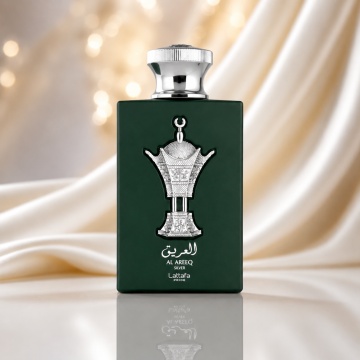 Parfum Arăbesc Lattafa Pride Al Areeq Silver 100 ml, Apă de Parfum Unisex, Aromă Orientală cu Grapefruit, Ghimbir, Vetiver, Mosc, Ambroxon și Lemn de Santal - Img 2