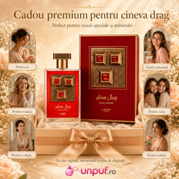 Parfum Arăbesc Lattafa Pride Royal Saphire 100 ml, Apă de Parfum Damă, Aromă Florală Orientală cu Mandarină, Lămâie, Șofran, Iasomie, Trandafir, Mosc, Vanilie și Ambră Cenușie - Img 7