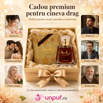 Parfum Arăbesc Lattafa Raghba 100 ml, Apă de Parfum Damă, Aromă Oriental Vanilată cu Vanilie, Zahăr, Tămâie, Lemn de Agar, Lemn de Santal și Mosc - Img 7