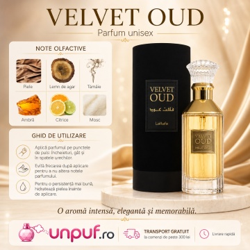 Parfum Arăbesc Lattafa Velvet Oud 100 ml, Damă, edp - Img 9