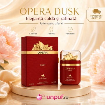 Parfum Arăbesc Le Chameau Opera Dusk EDP 100 ml Damă, Inspirat Tom Ford Noir Pour Femme, Aromă Catifelată cu Nucă de Cocos, Orhidee, Trandafir, Bujor, Vanilie, Paciuli, Iasomie, Tămâie și Lemne Prețioase - Img 10