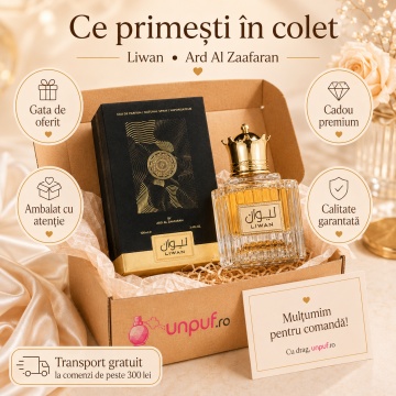 Parfum Arăbesc Liwan Ard Al Zaafaran 100 ml, Apă de Parfum Unisex Damă și Bărbat, Aromă Oriental Arăbească Inspirată de Imperial Valley - Img 4