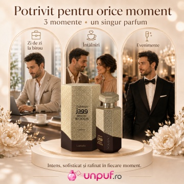 Parfum Arăbesc Maryaj Mystic Wood 100 ml, Unisex, Damă, Bărbat, edp