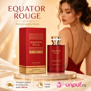 Parfum Arăbesc Milestone Equator Rouge EDP 100 ml Unisex, Inspirat So Scandal!, Aromă Oriental Ambrată cu Citrice, Iasomie, Șofran, Cedru, Ambră, Note Dulci, Ambroxan, Mosc și Rășini - Img 10